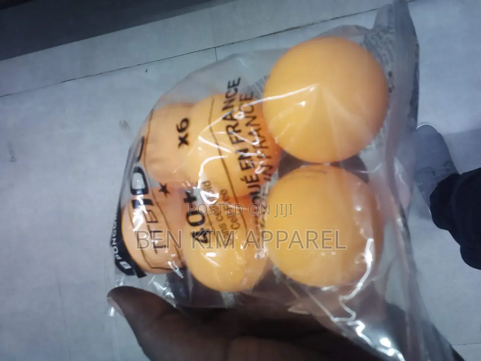 1 Star 6 Pack Table Tennis, Ping Pong Balls 40+ Orange or White