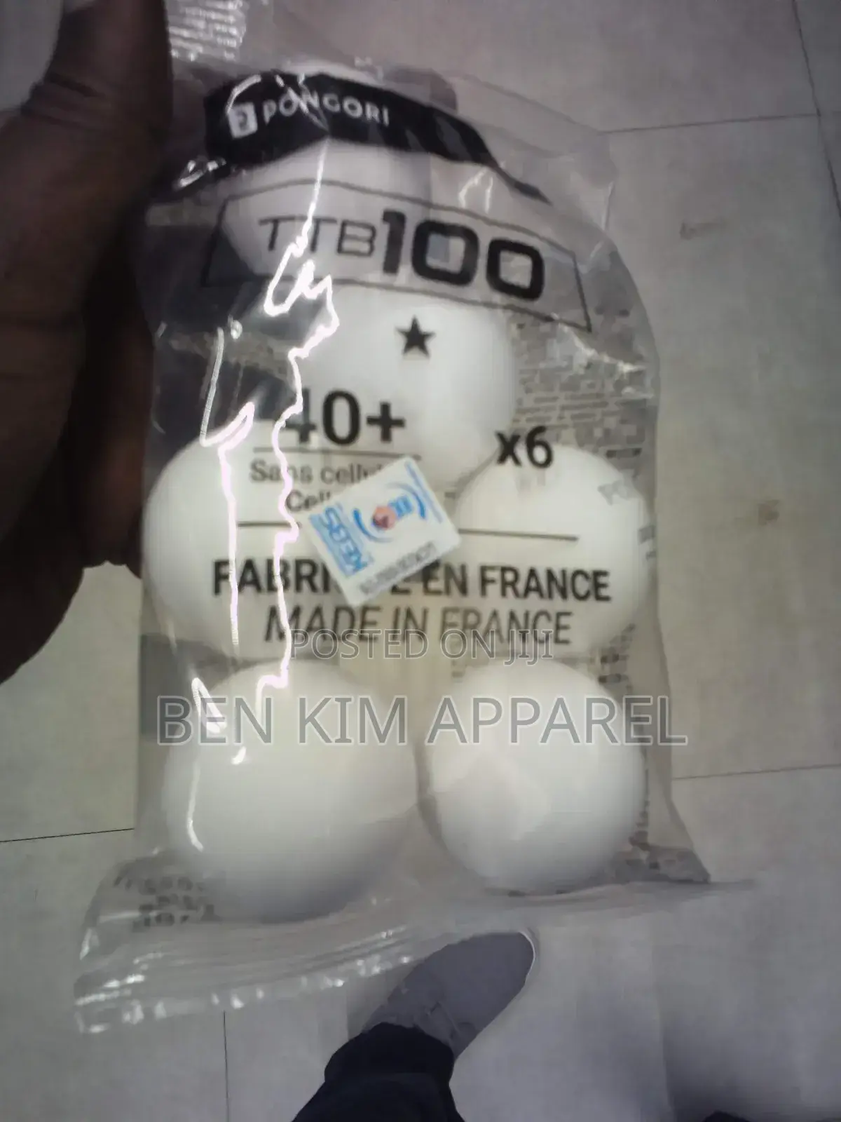 1 Star 6 Pack Table Tennis, Ping Pong Balls 40+ Orange or White