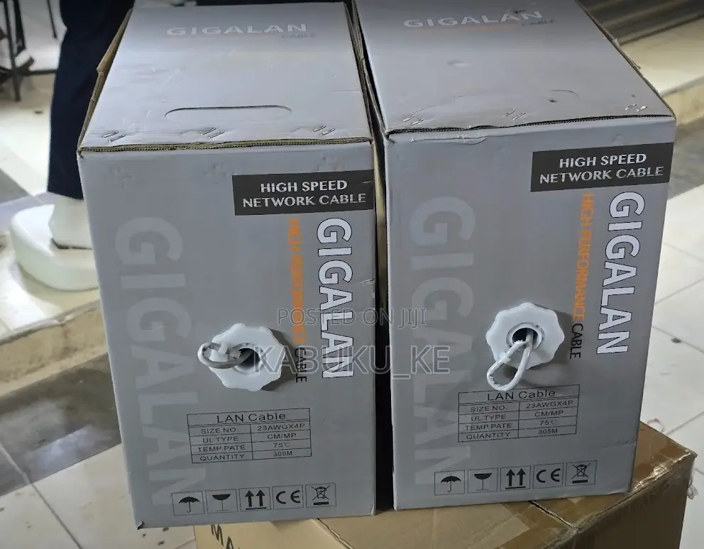 Gigalan Network Cat 6 Indoor Cable 305 Meters