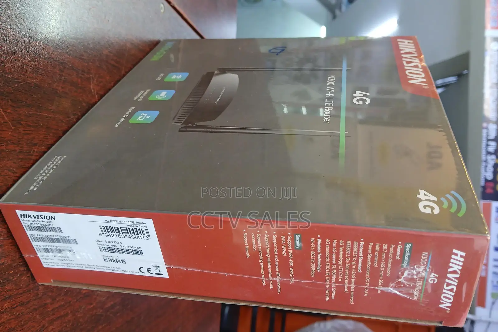 Hikvision 300mbps 4g Lte Wi-Fi Router