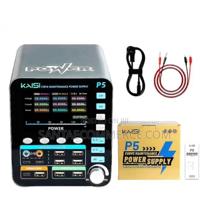 Kaisi P5 30v 5a Power Supply With 4 Inch Screen for Mobile Repai