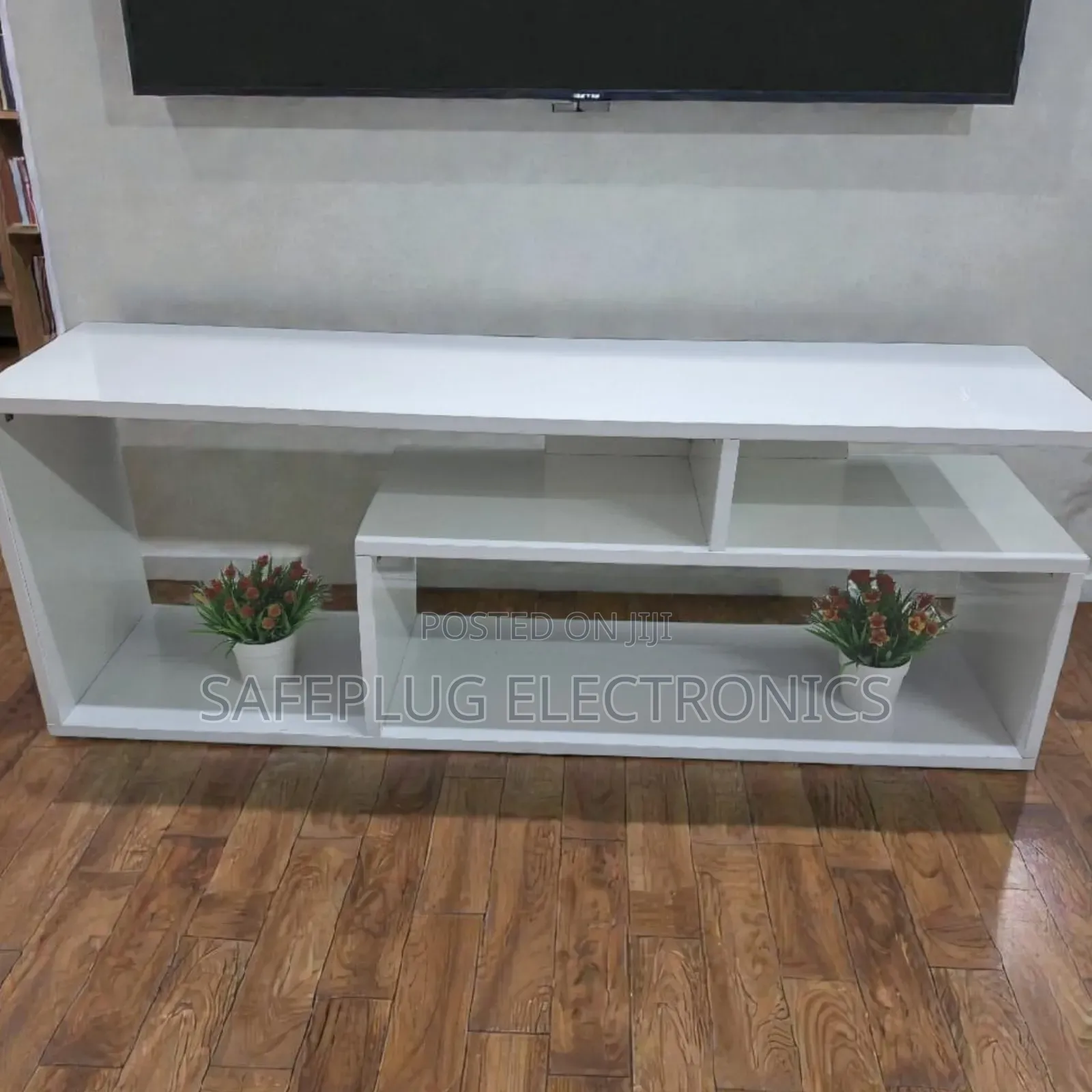 Mexico Modern Tv Stand - Glass Metal,