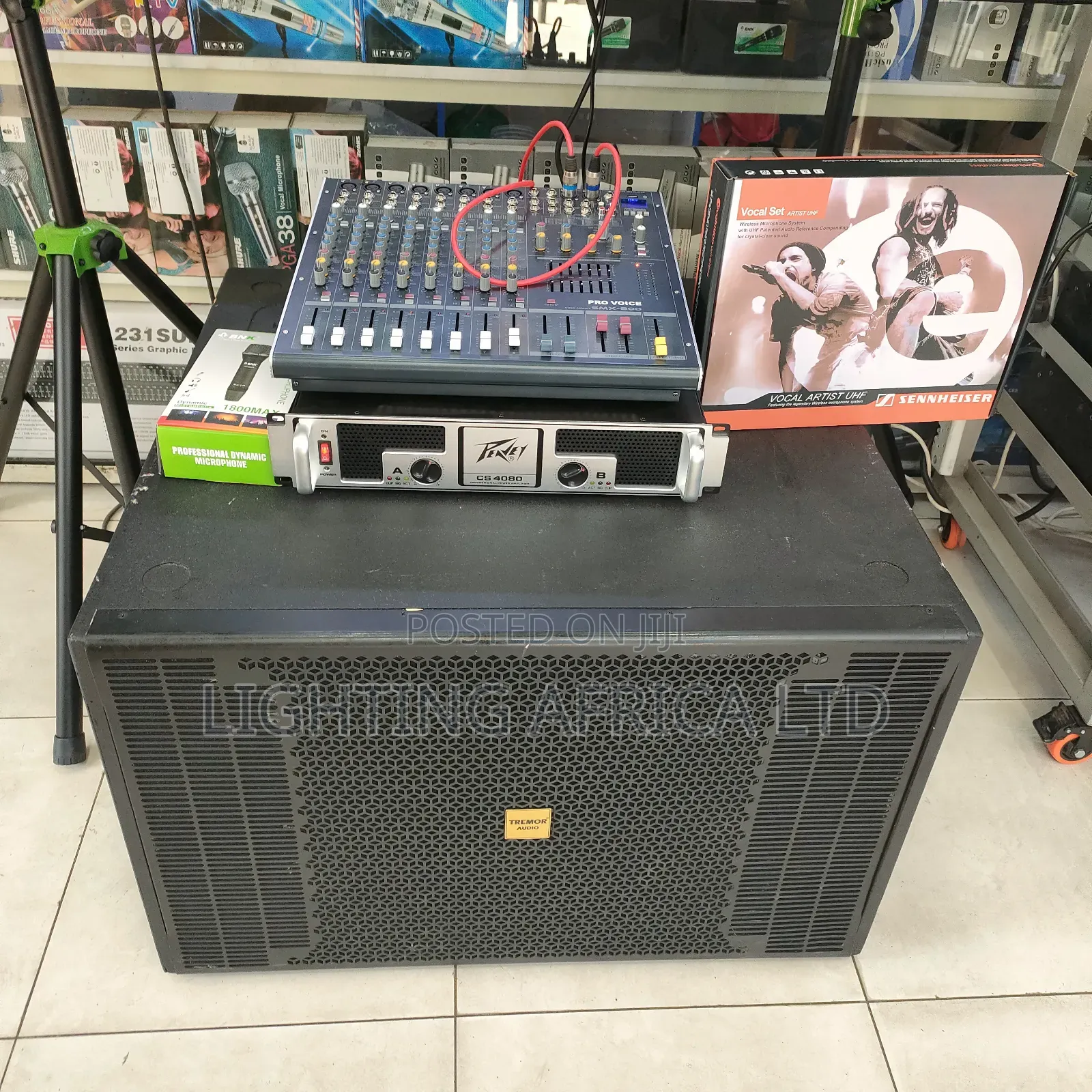 Powerful Outdoor Sound System Complete