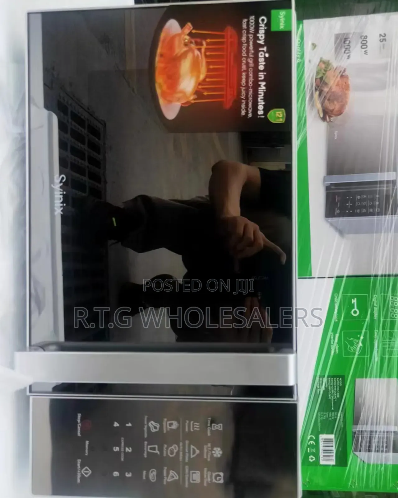 Syinix 25 L Digital Microwave (Microwave + Grill + Defrost)