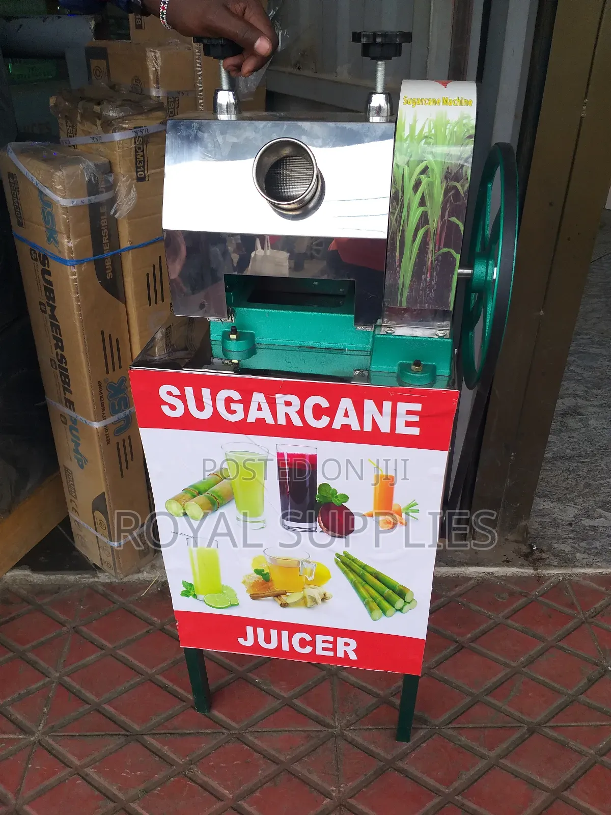 Sugarcane Juicer Machine