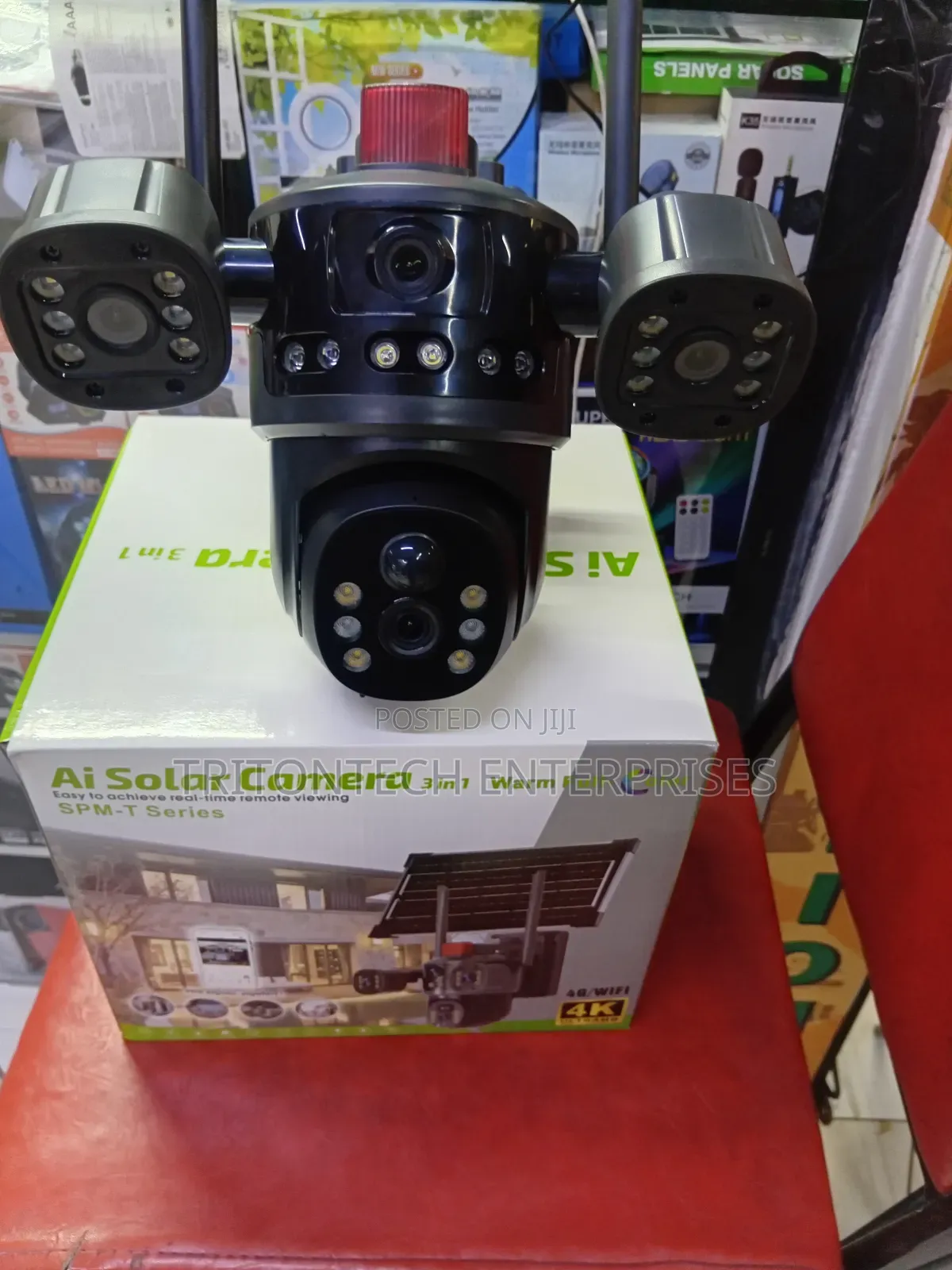 3 in 1 Ai Solar Camera