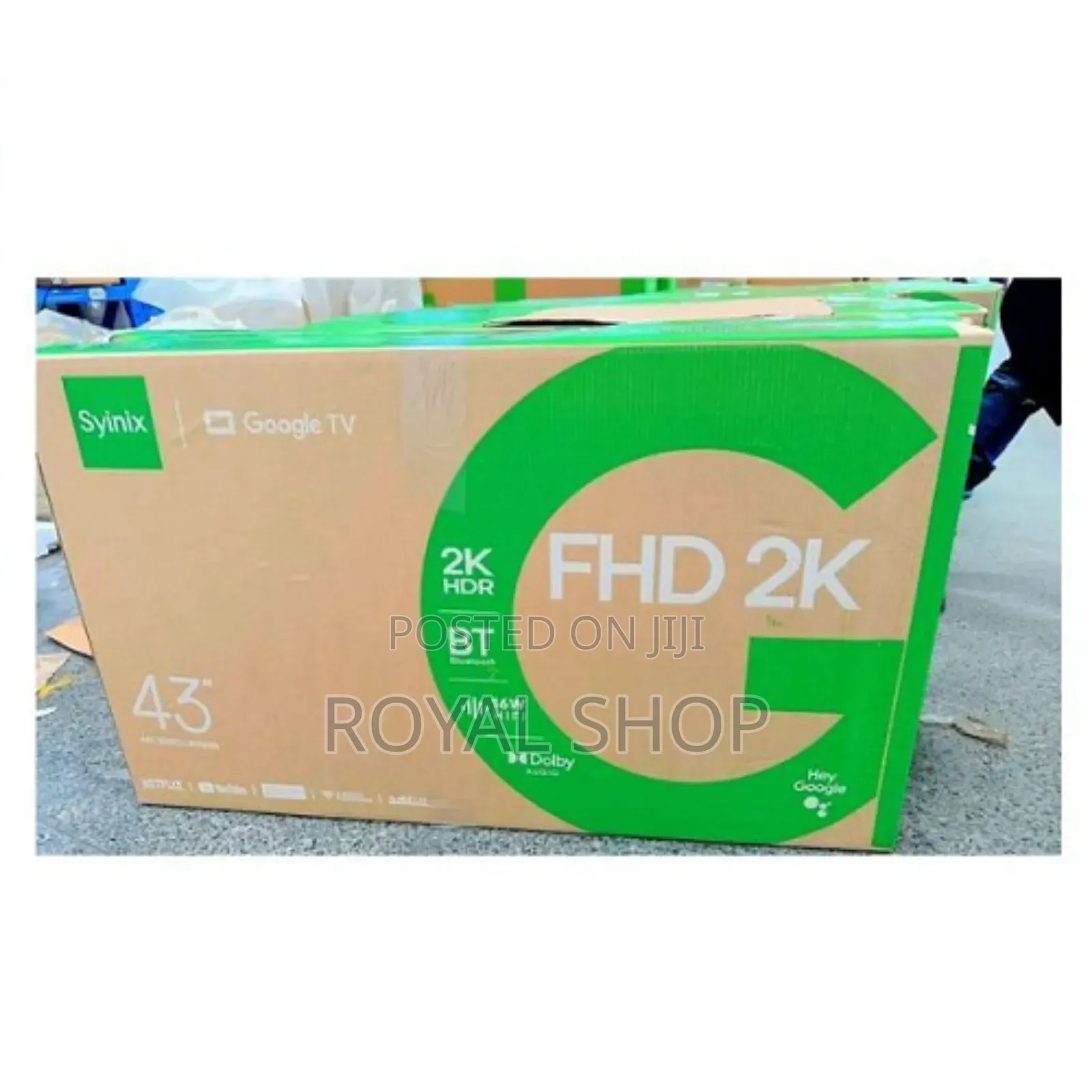 Synix 43 Inch Smart Android Frameless Tv