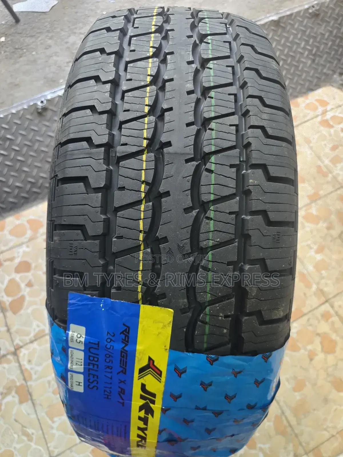 265 /65 R17 Jk Tyres (All Terrein) India