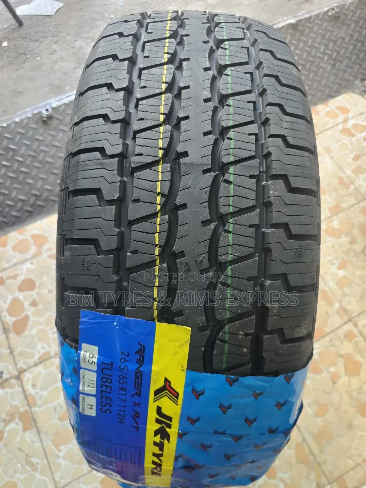 265 /65 R17 Jk Tyres (All Terrein) India