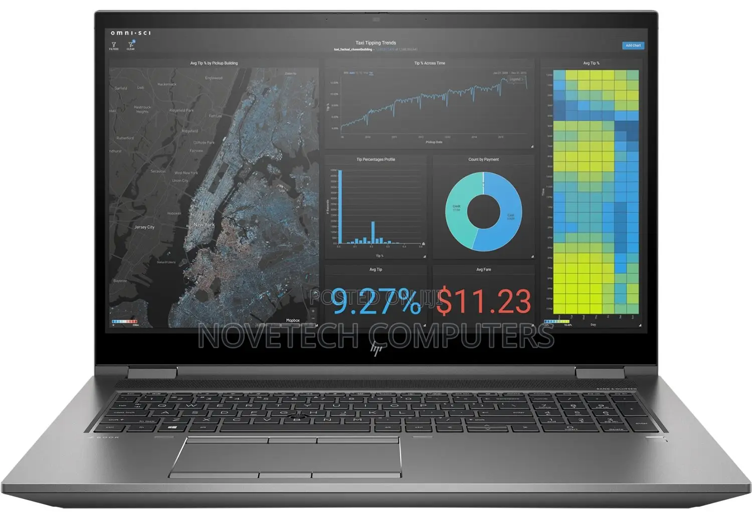 New Laptop HP ZBook Fury 17 G7 32GB Intel Core i7 SSD 512GB