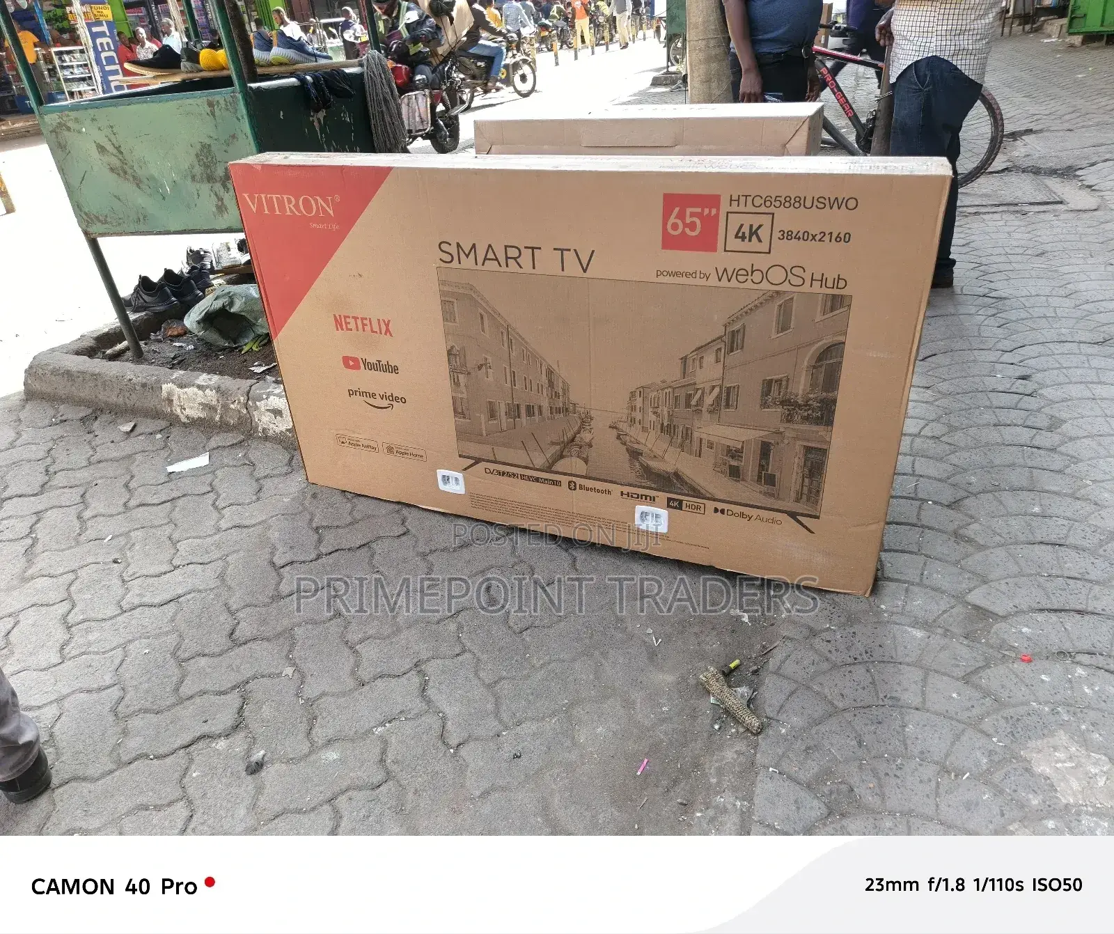 Vitron 65 Tv Smart Tv With Bluetooth Enable Webos