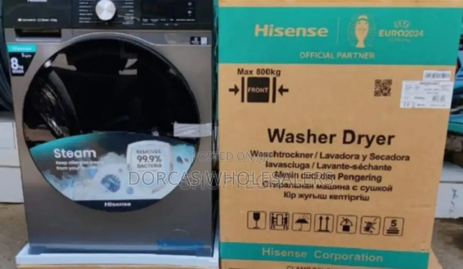 Front Loader - Hisense 12kgs Frong Load Washing Machine