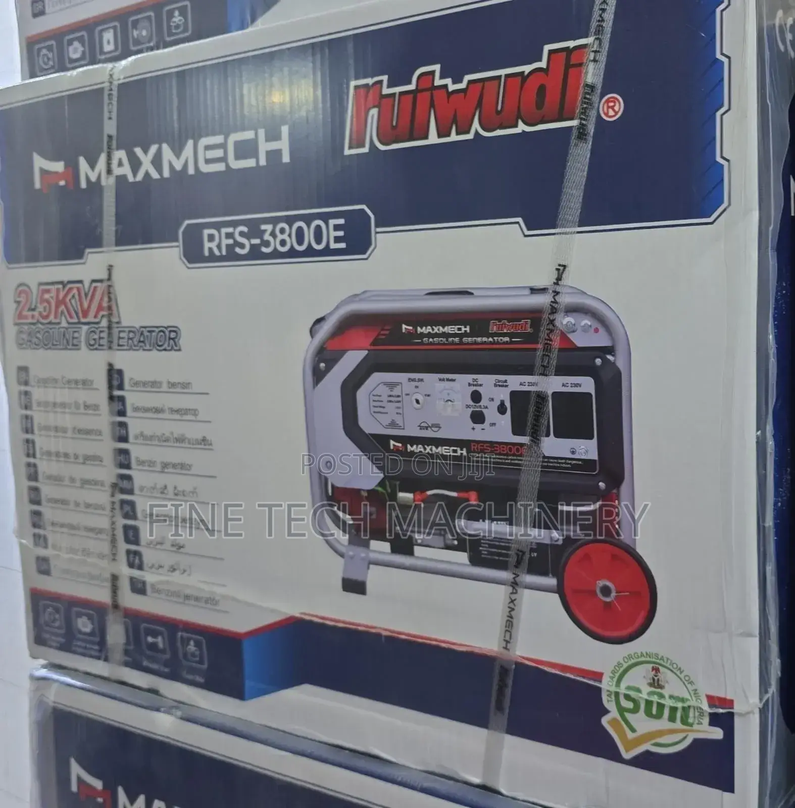 Maxmech RFS-3800e Gasoline Generator