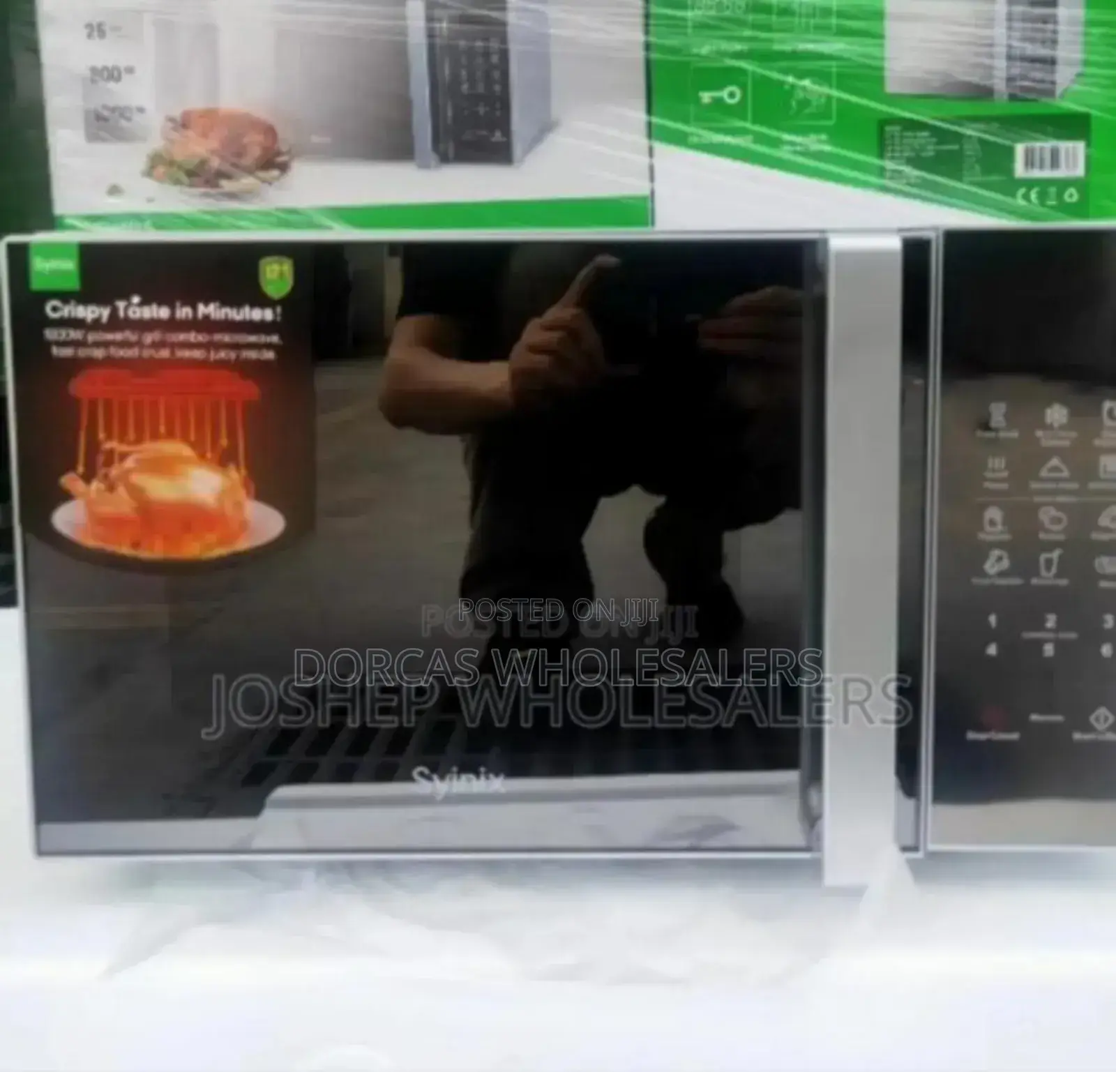 With 1year Warranty. Syinix 25litres Microwave. New