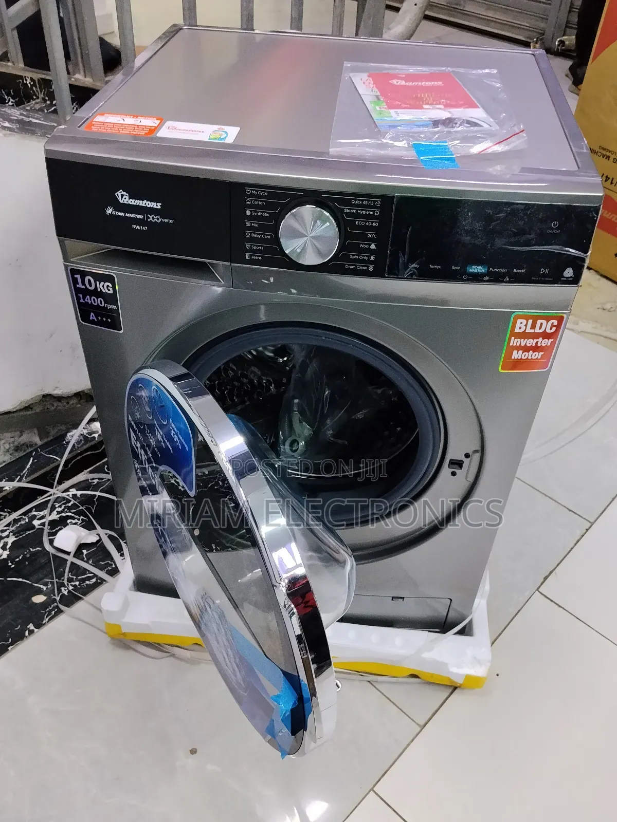 Mika 10kg Washing Machine Inverter Motor Front Load