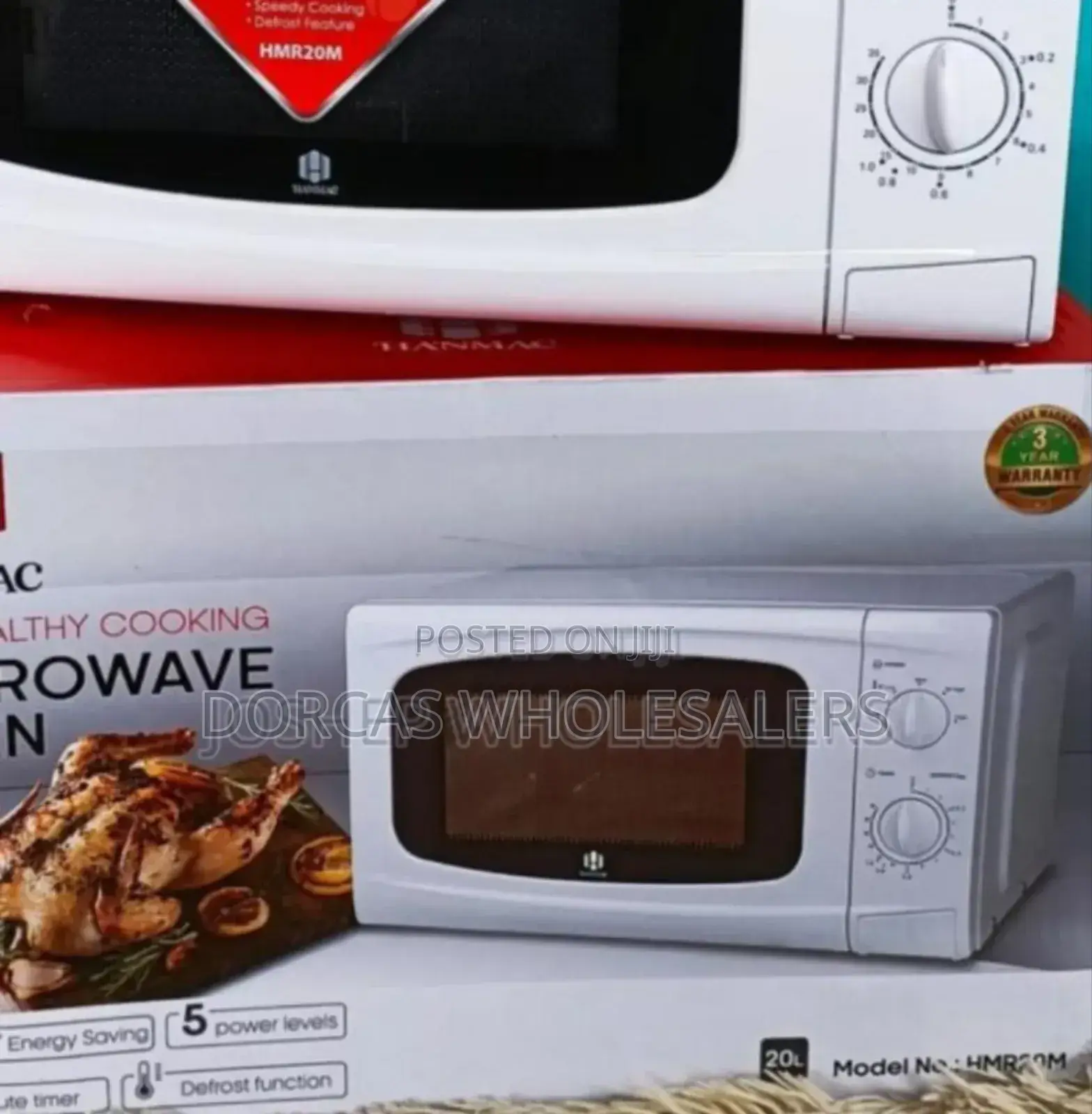 Colour White New Hanmac 20l Manual Microwave