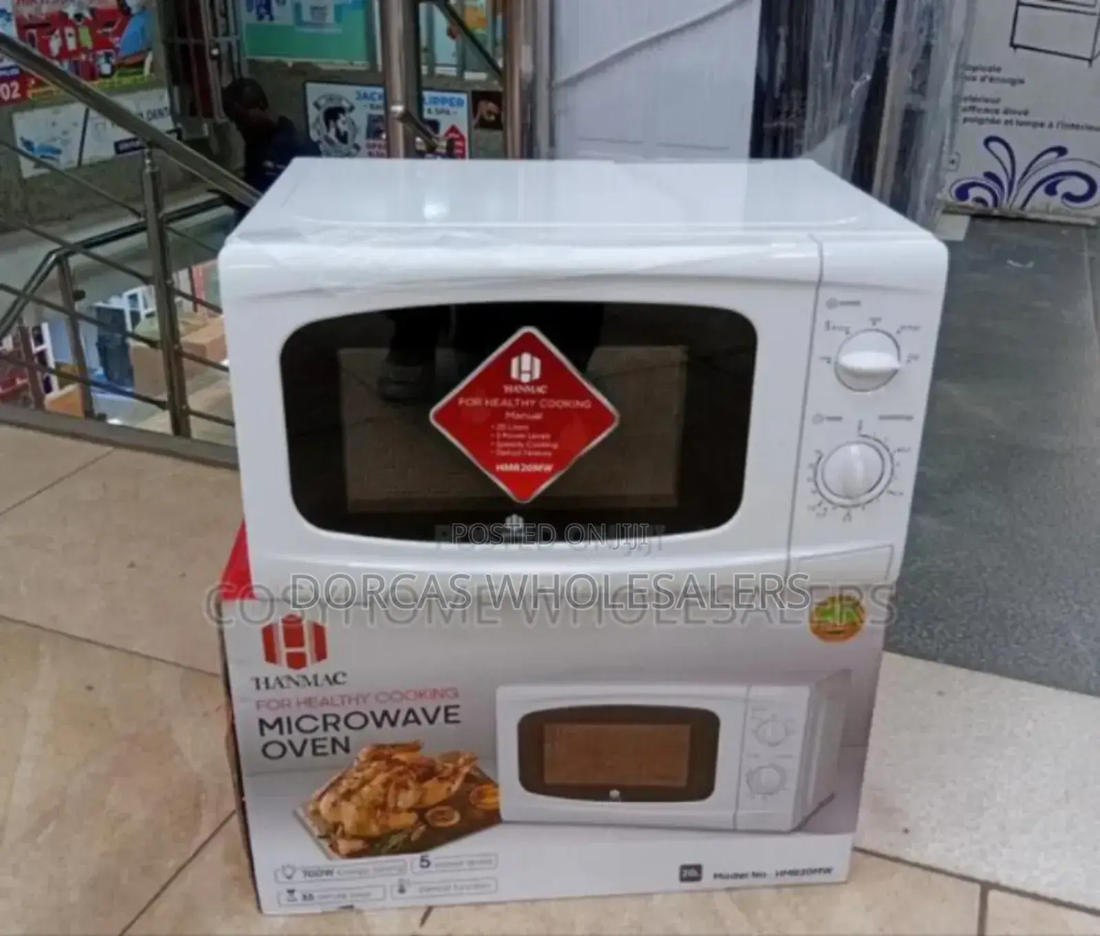 With 2 Knob Setting Hanmac 20l Manual Microwave
