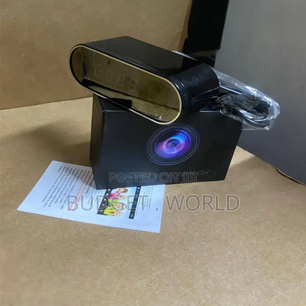 4. Hidden Wifi Desk Clock Camera for Home Use