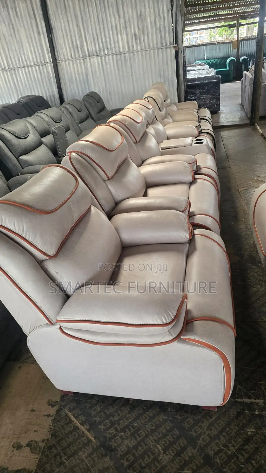 Must-Have 7 Seater Semi Recliner Sofa 3,2,1,1