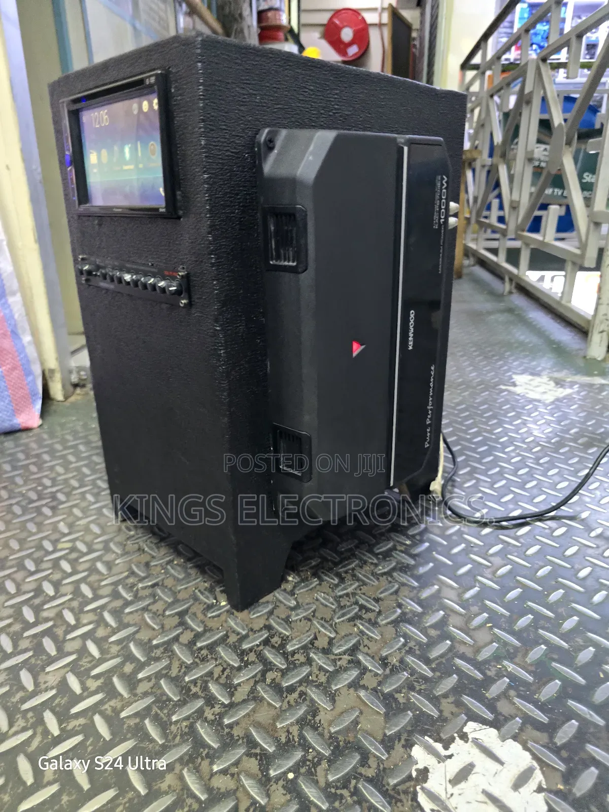 Kenwood Amplifier Headunit System
