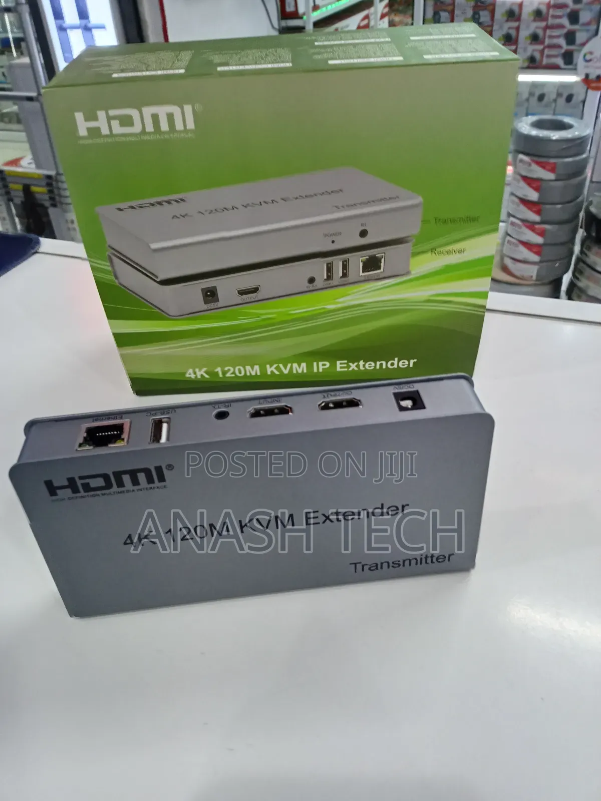 120m KVM Hdmi Extender by Rj45 Ethernet Cat5e Cat6 Cable