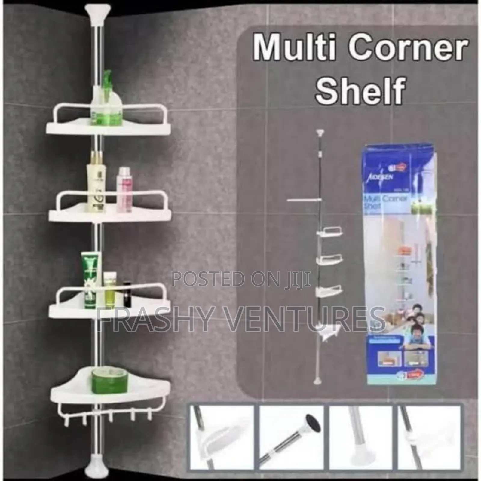 Telescopic Multi Corner Shelf Organiser