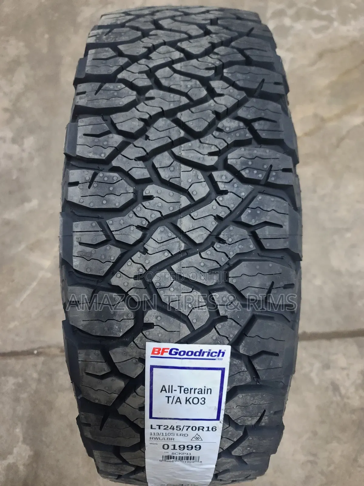 245/70r16 Bf Goodrich Tyres a/Tk03 All-Terrain