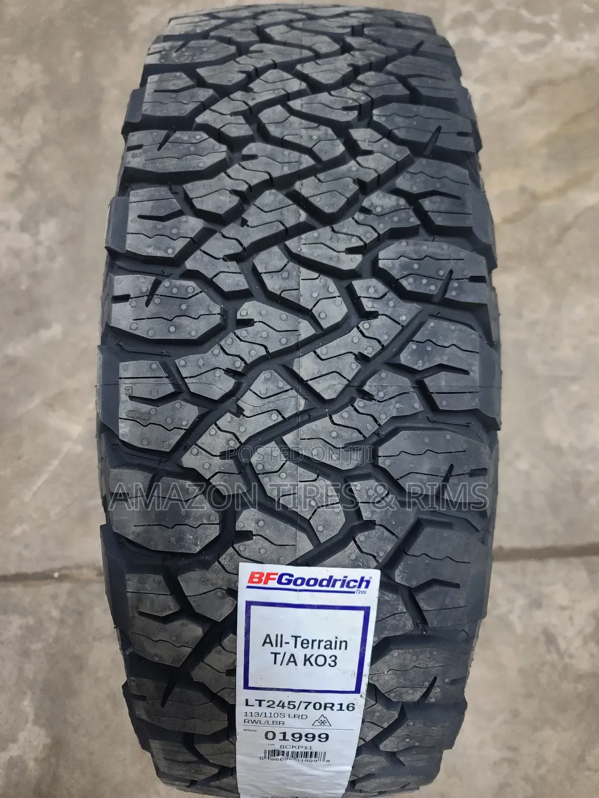 245/70r16 Bf Goodrich Tyres a/Tk03 All-Terrain