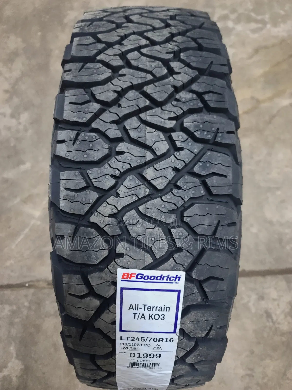 245/70r16 Bf Goodrich Tyres a/Tk03 All-Terrain