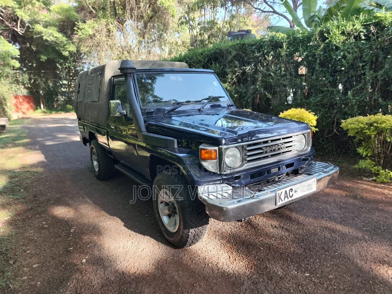 Toyota Land Cruiser 80 Wagon 4.2 D 1993 Blue