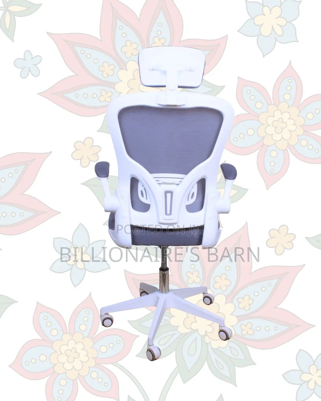 Flip-Up Arms Ergonomic Chair for Tight Spaces | Executive Finish