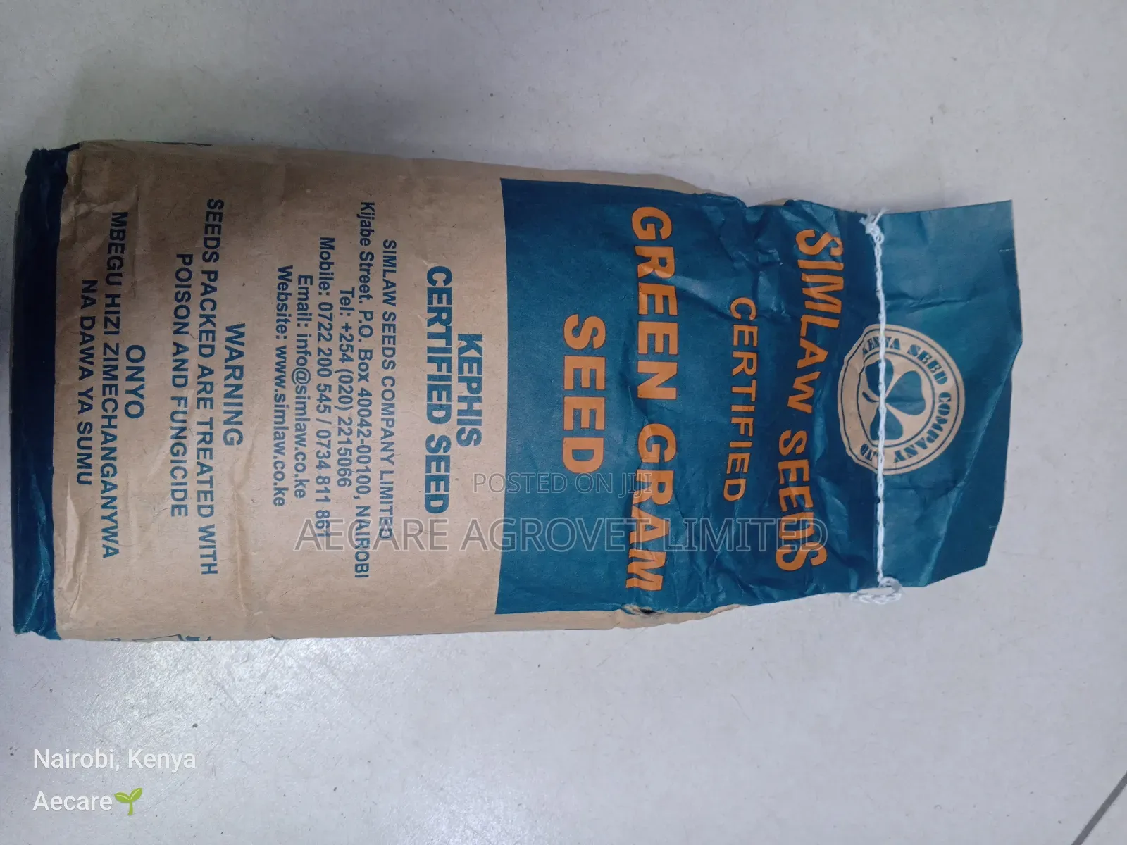 Green Gram Ks20 Certified Seeds 2kgs Kenyaseed