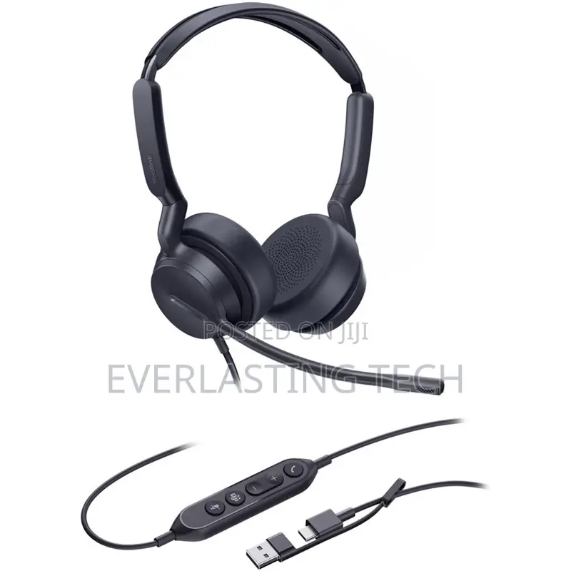 Yealink Uh42 Dual Teams Usb-C/a Corded Usb Headset .
