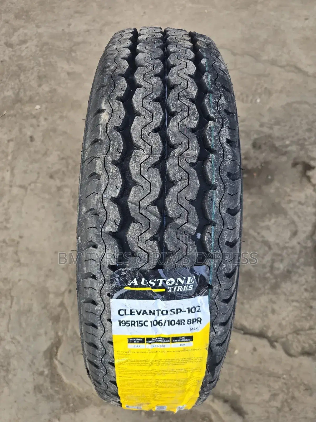 195 R15 Austone Tyres (Commercial)