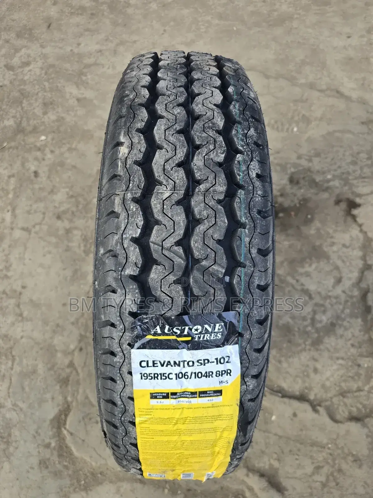 195 R15 Austone Tyres (Commercial)