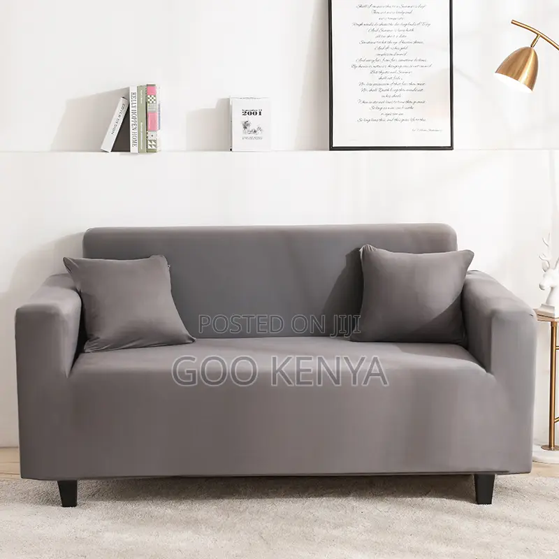 Home Sofa; Upholstered Two-seat Lounge Sofa With Padded Backrest