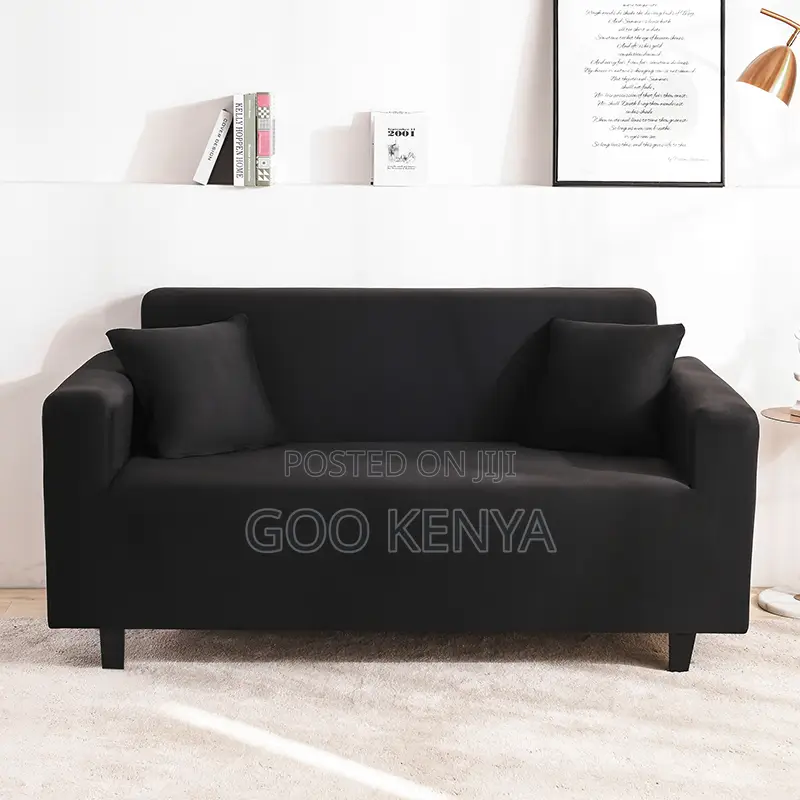 Home Sofa; Upholstered Two-seat Lounge Sofa With Padded Backrest