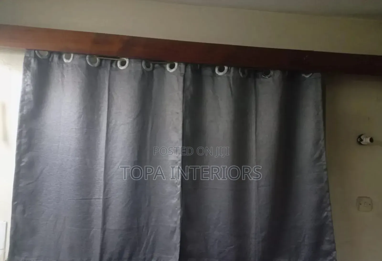 Generic Plain Soft Affordable Window Curtains
