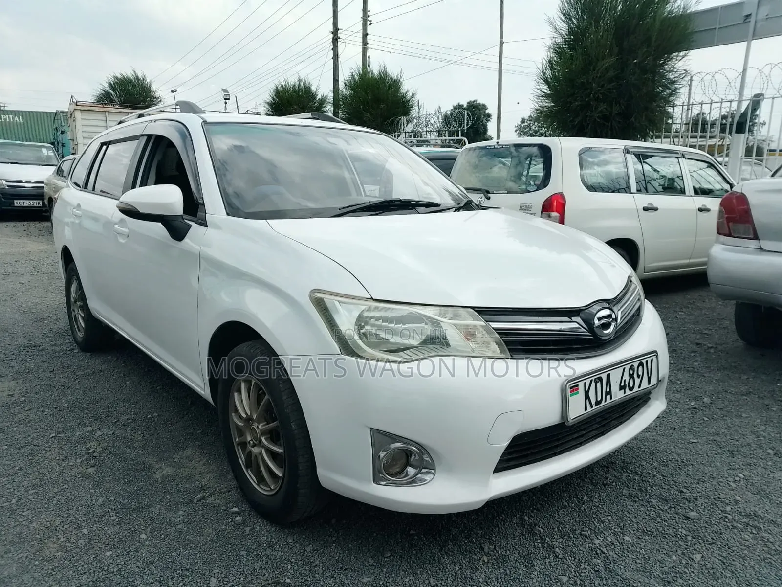 Toyota Corolla Fielder 2014 White