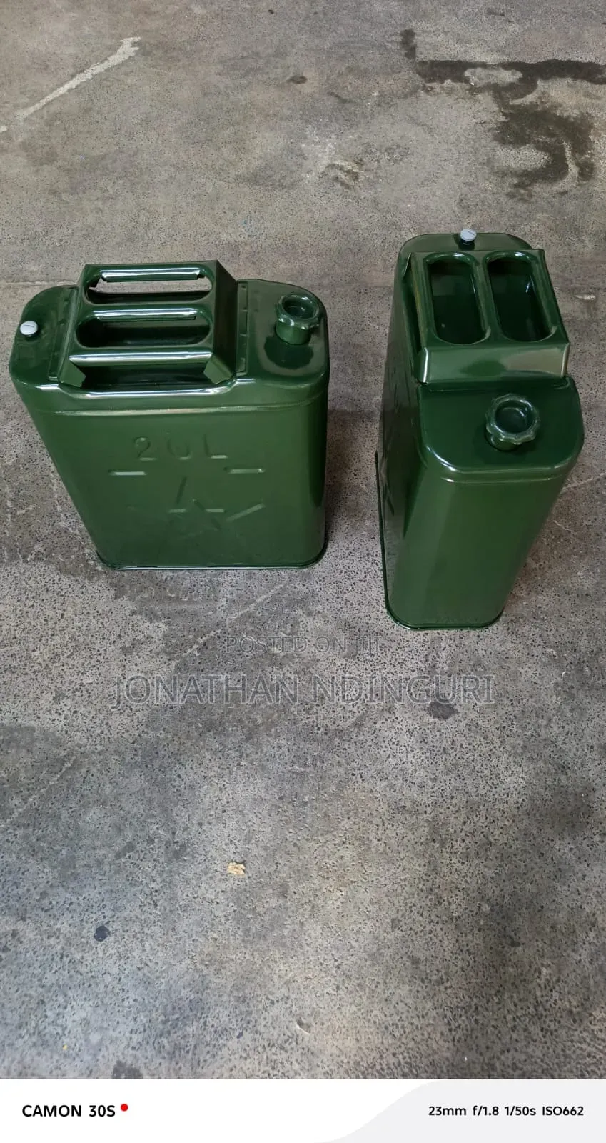 Fuel Cans (Diesel Petrol)