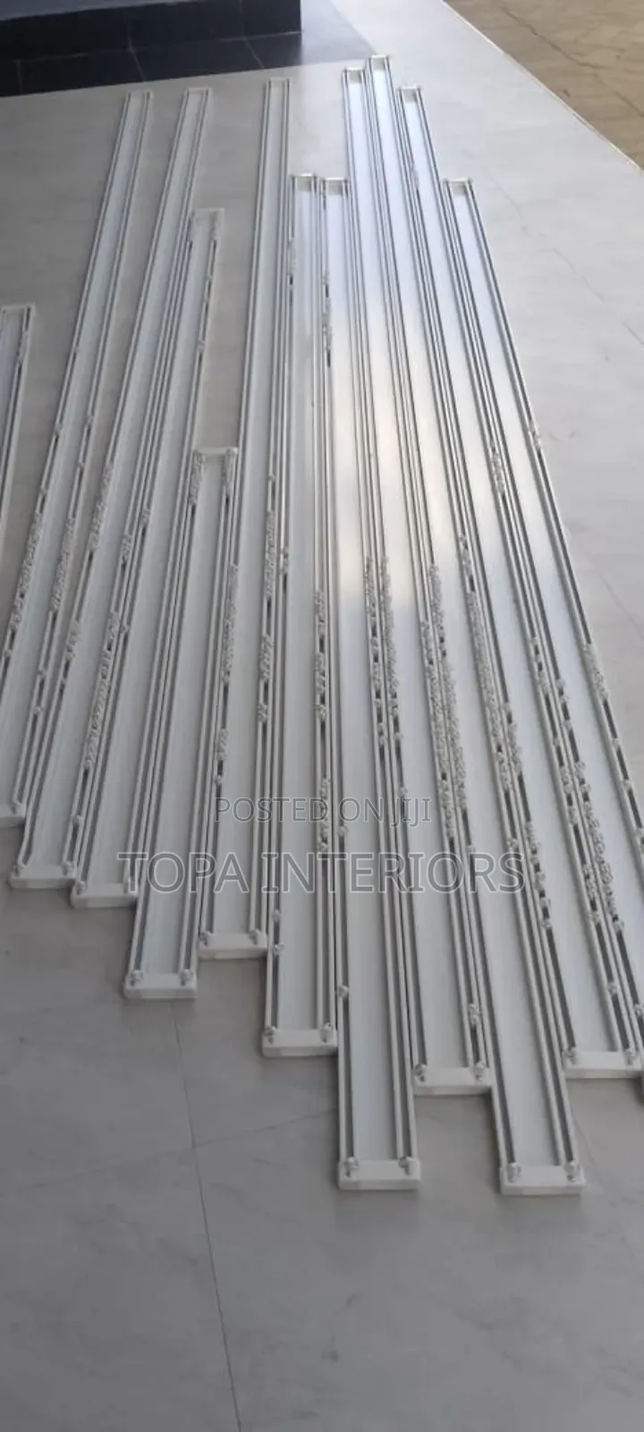 Strong Aluminium Heavy Duty Double Curtain Rail Track