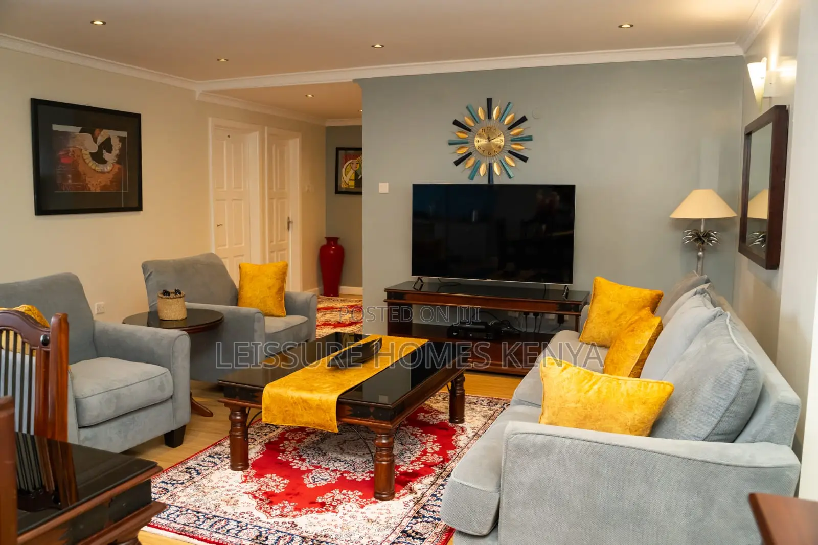 Furnished 3bdrm Apartment in Kilimani for rent