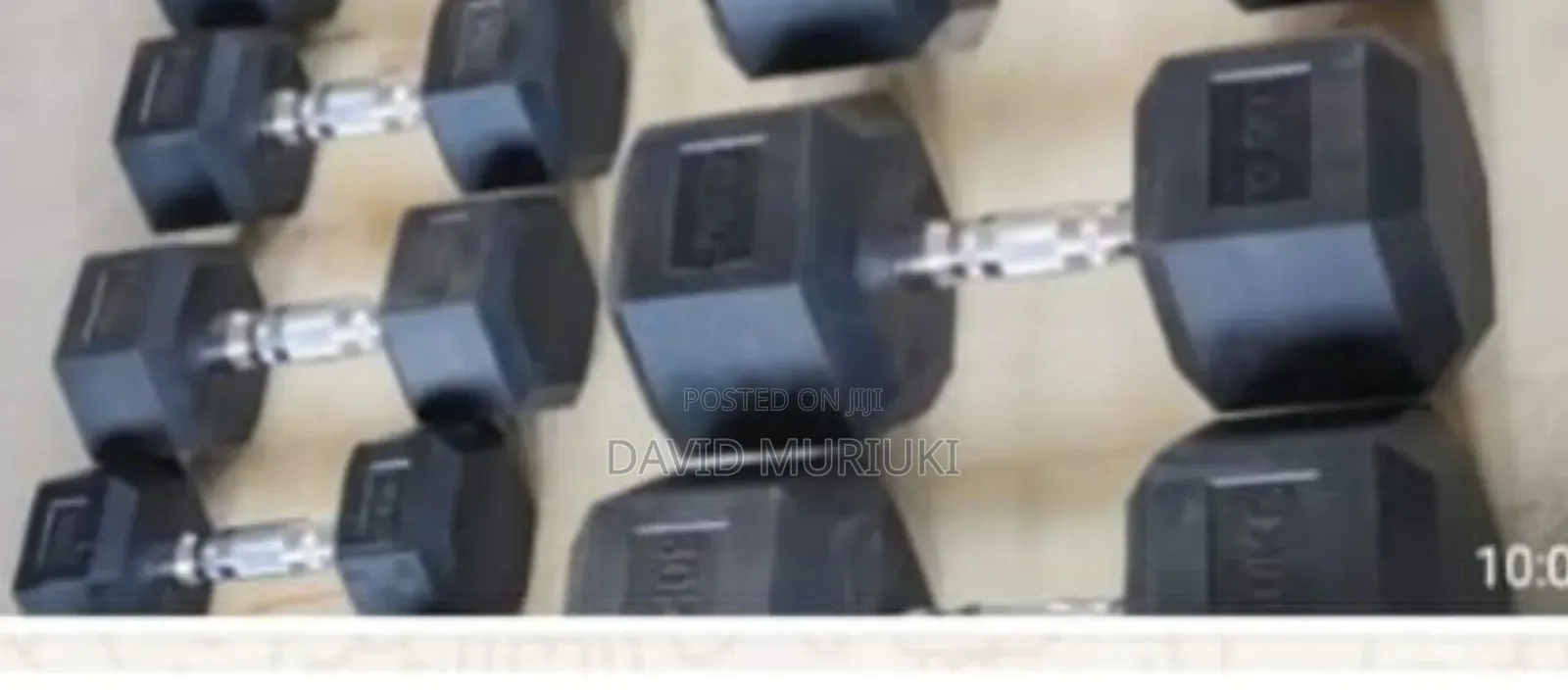 Hexagon Dumbbells 
2.5kg Single Hand