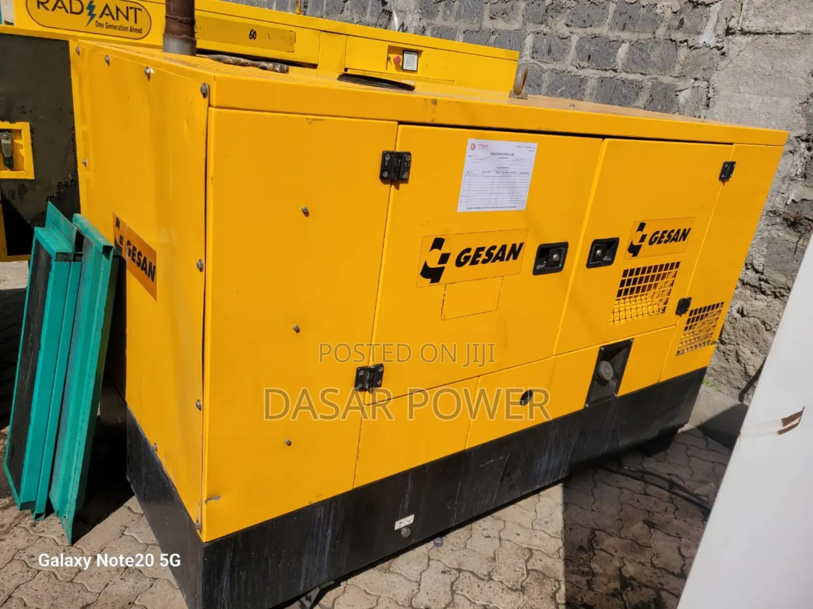 50kva Ex Uk Generator