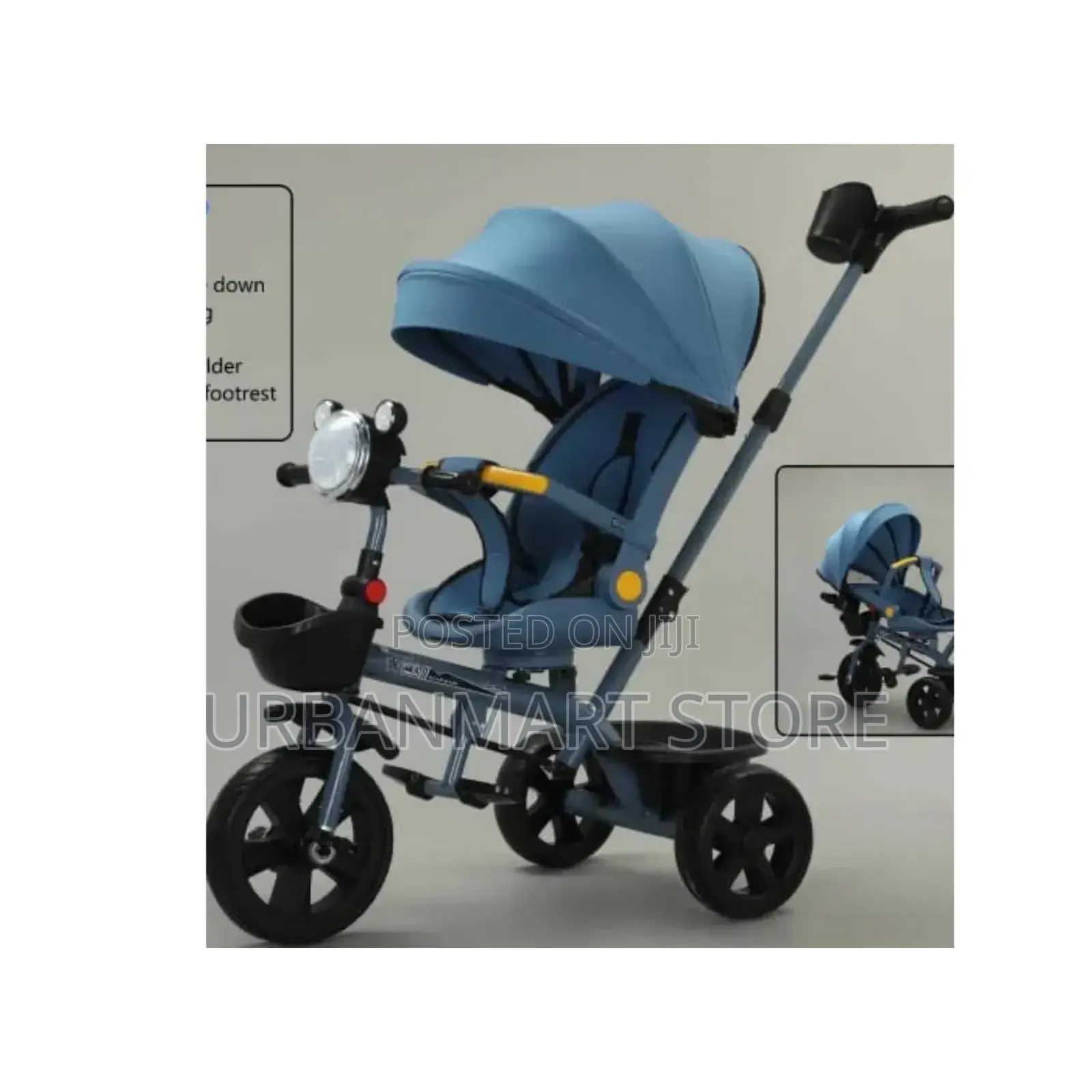 Multifunctional Baby Trike Stroller 6 Months–5 Years