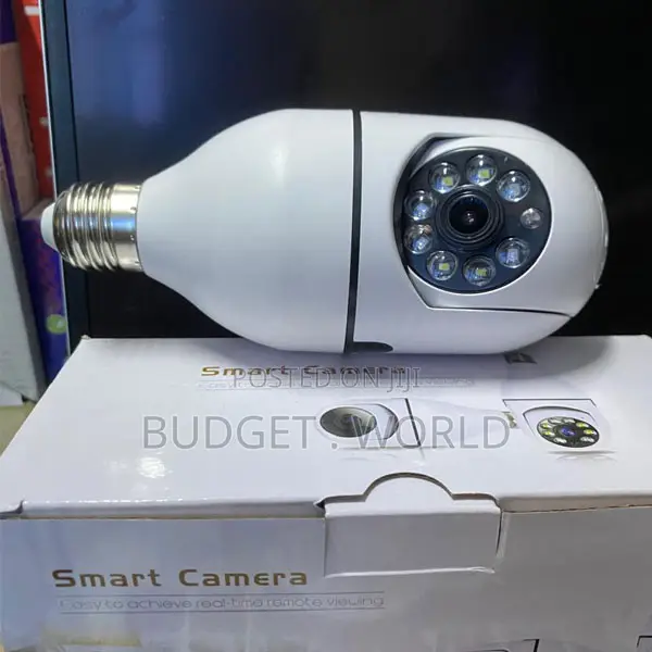 2.4g Wifi V380 Light Bulb Security Camera