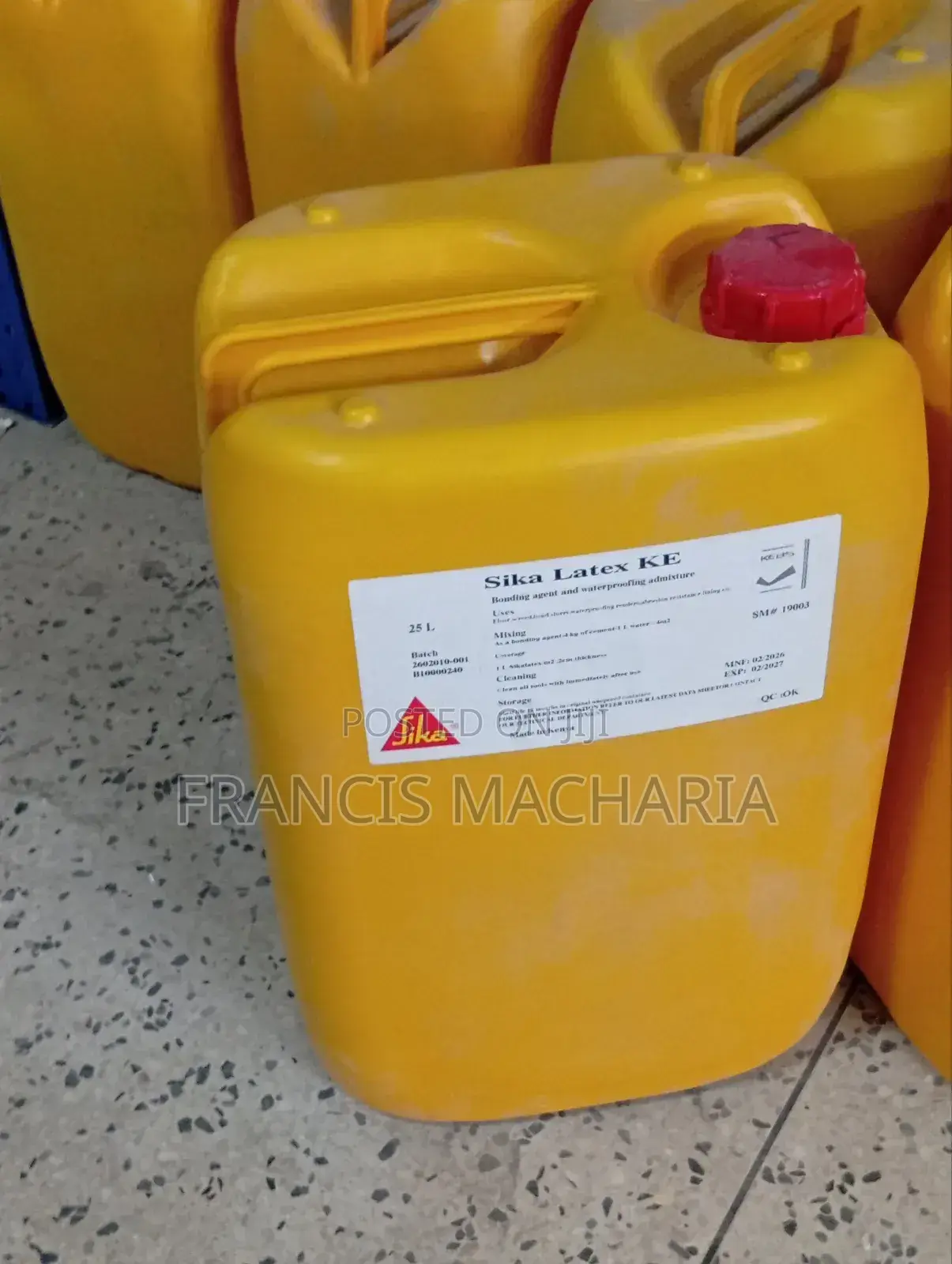 Sika Latex Cement Additive New