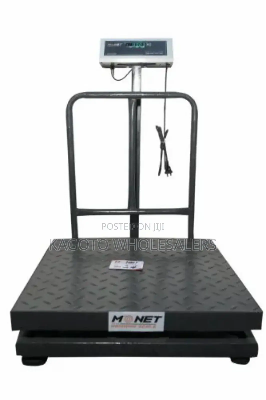 Black 300kgs Platform Weight Scale