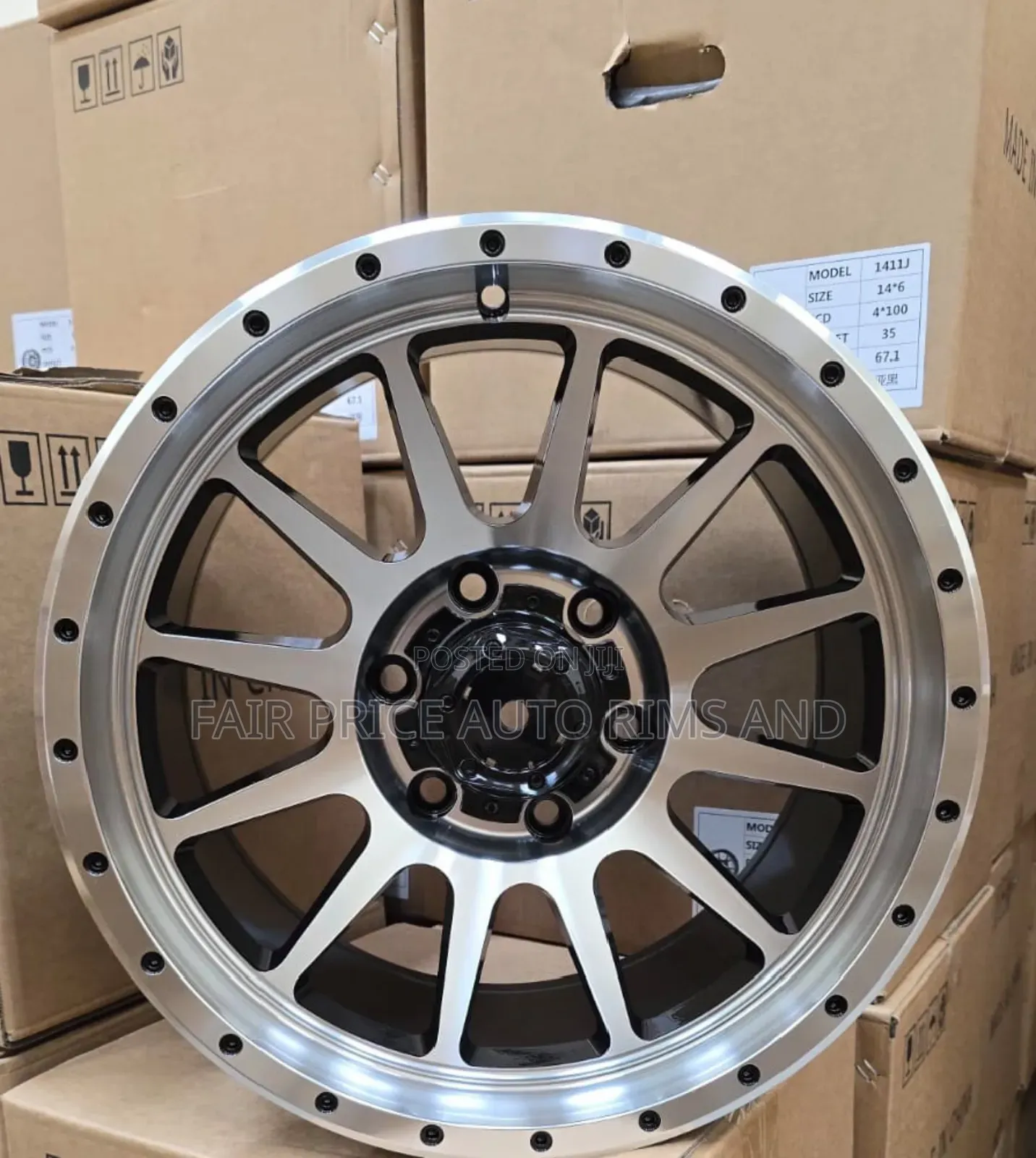 Sports Rims Size 17/6/139.6 Offset