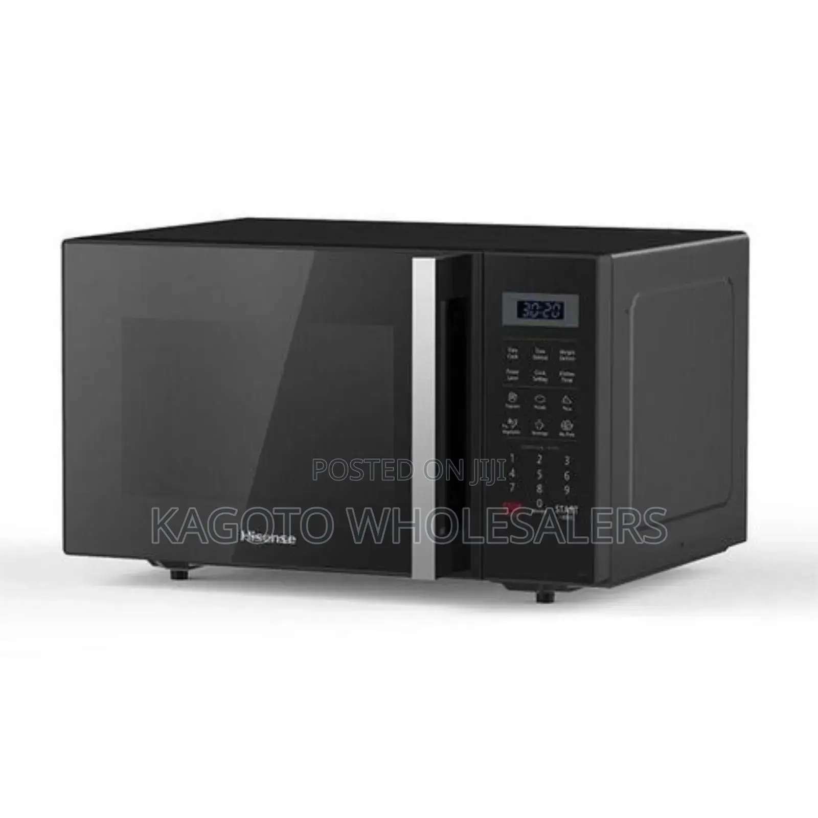Black Hisense Microwave 30l